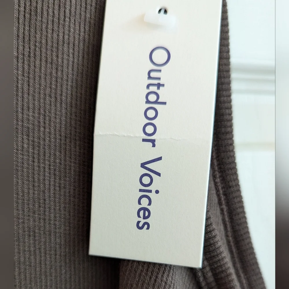 OUTDOOR VOICES CozyRib Tank Top NWT - Picture 6 of 6